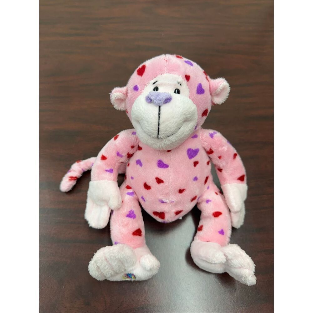 Webkinz Love Monkey Plush Animal